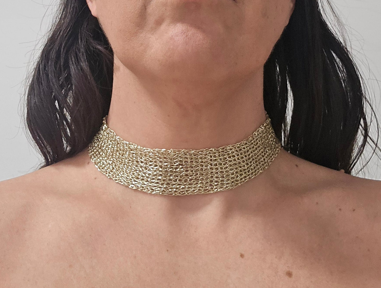 Chocker Tejido Mediano