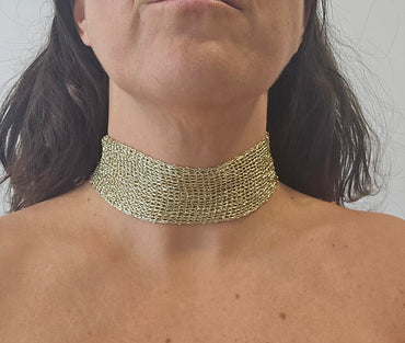 Chocker Tejido Ancho