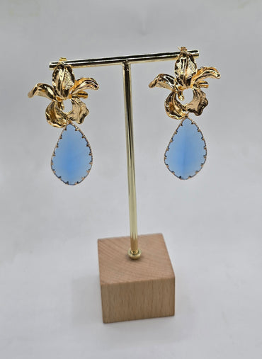 Flor y cristal