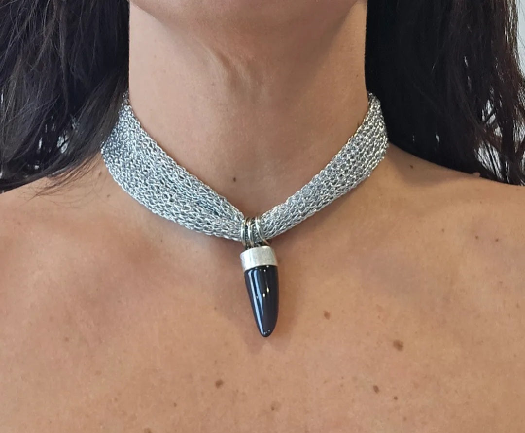 Chocker Tejido cacho