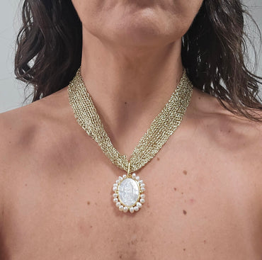 Collar Tejido Virgen
