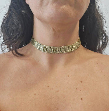 Chocker Tejido Angosto