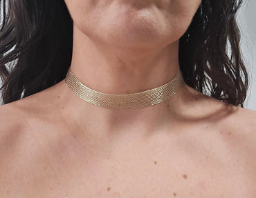 Chocker Dorado