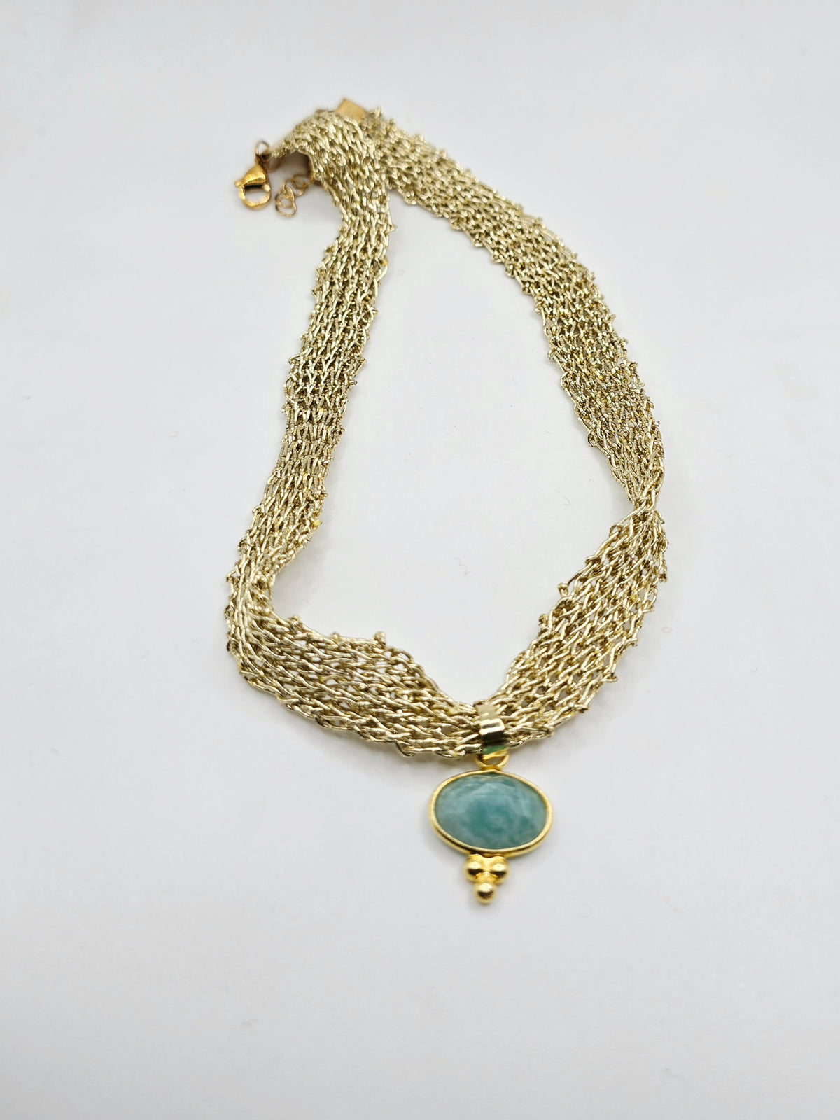 Chocker Tejido Colgante