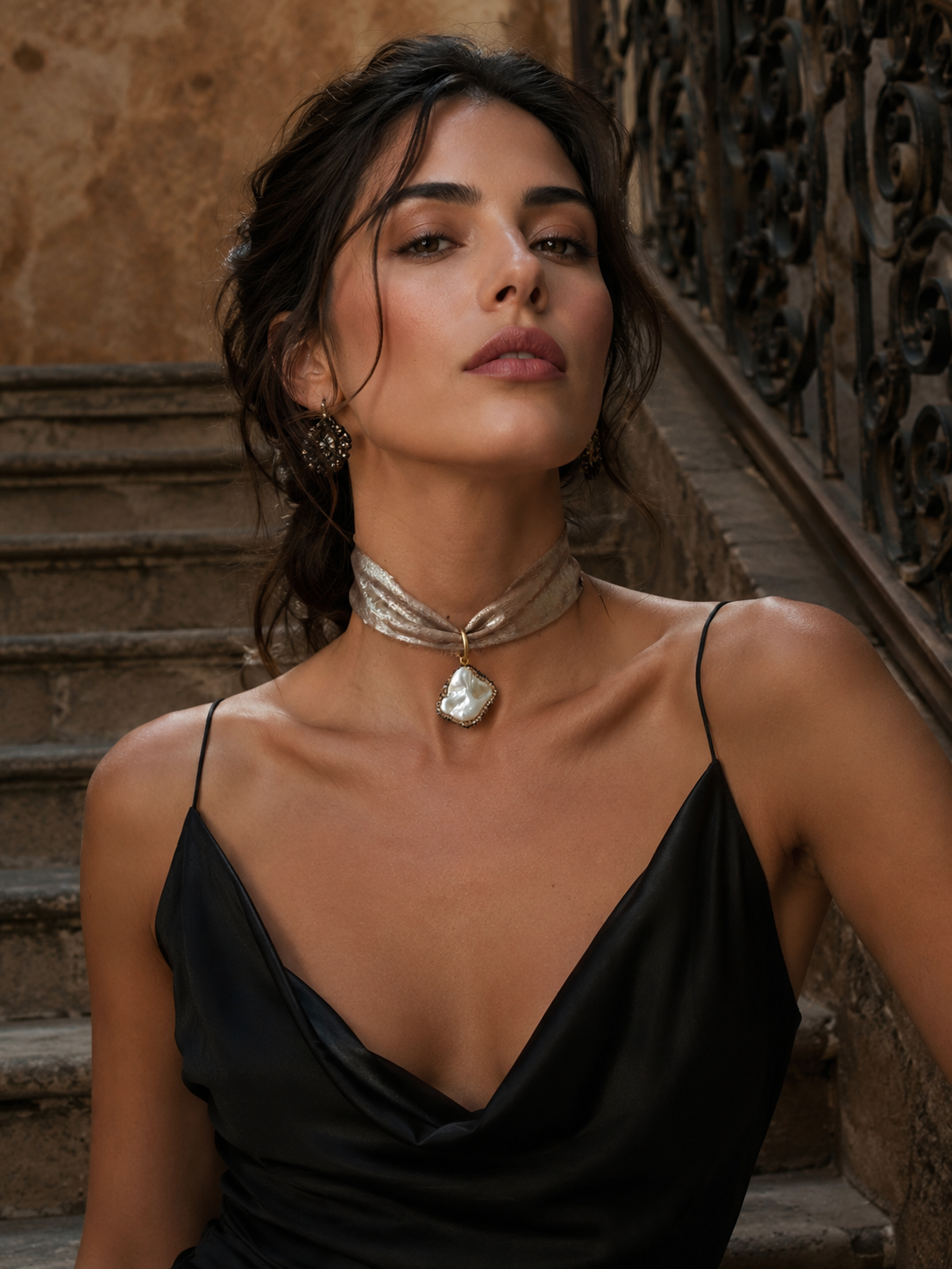 Chocker Tela