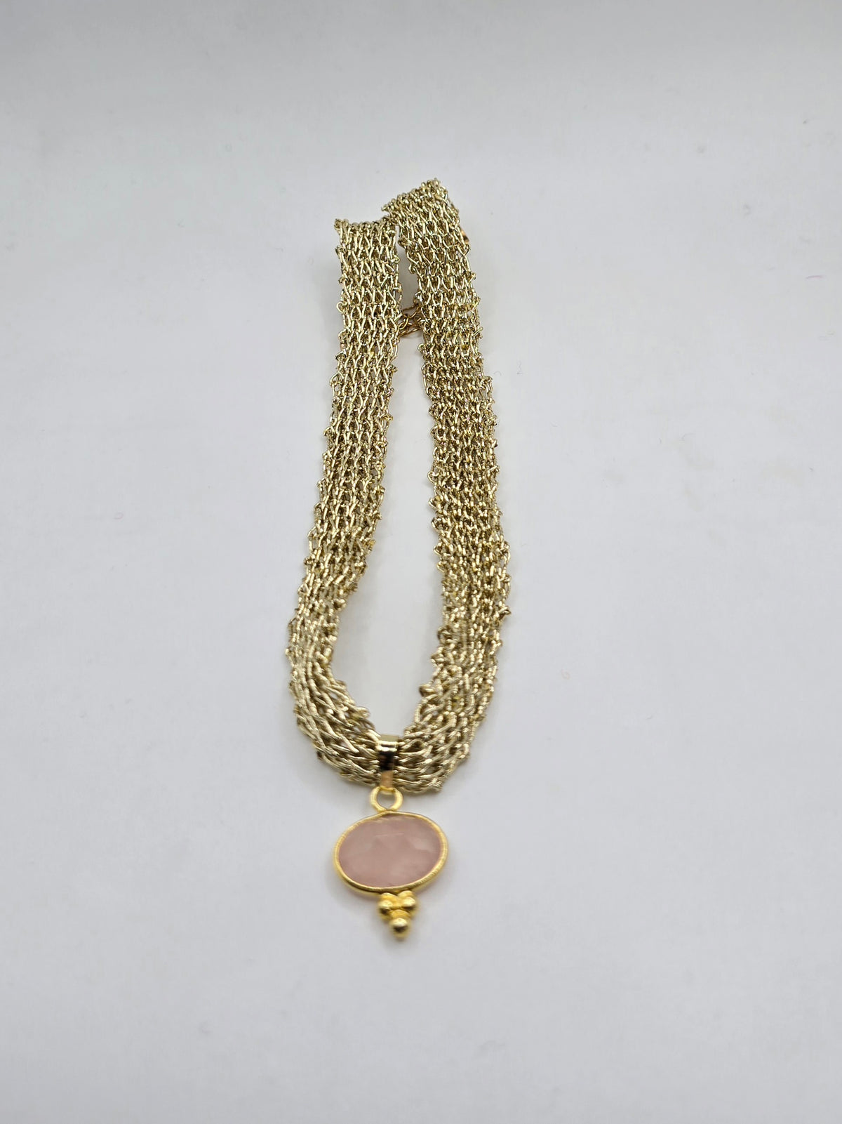 Chocker Tejido Colgante