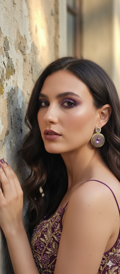 Aro Tejido Tere lila