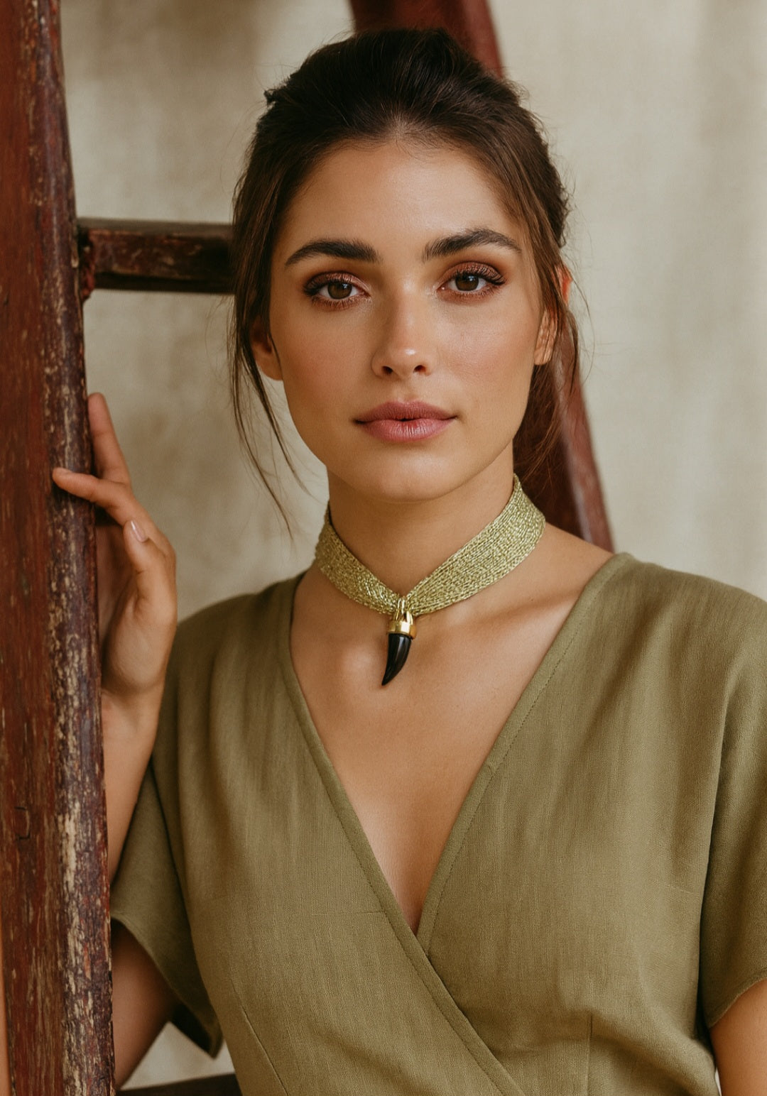 Chocker Tejido cacho