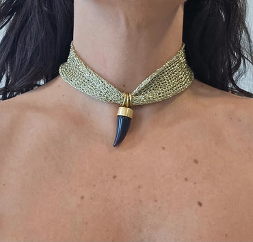 Chocker Tejido cacho